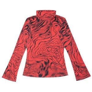 NWT Untitled in Motion Orma Long Sleeve Turtleneck Top in